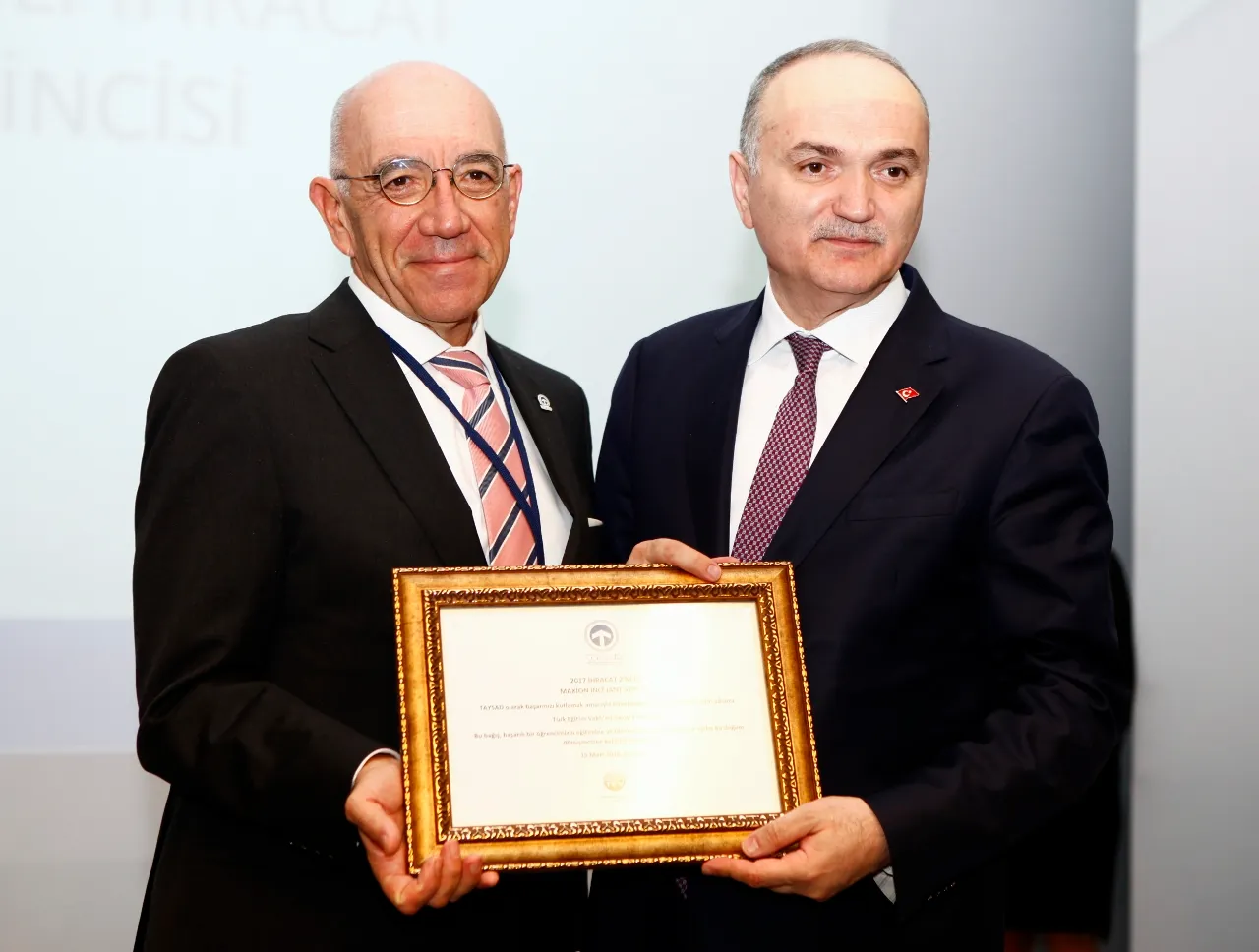 Export Success Award for Maxion İnci